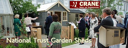 Crane National Trust Garden Sheds