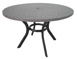 Prestige Aluminium Range - Hartman Stone Top Table 120cm