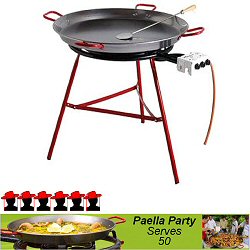 90cm Commercial Paella Cooking Set - Serves a party of 50