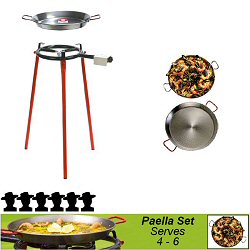 Albir 36cm Paella Cooking Set - Serves 4-6