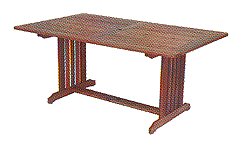 FSC Karri Range - FSC Rectangular Fixed Leg Table
