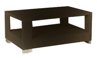 Barlow Tyrie - Arizona Rectangular Coffee Table - Java