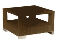 Barlow Tyrie - Arizona Square Coffee Table - Java