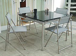 Contemporary Sets - Avant Noir Four Seater Set