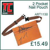 Work Wear - 2 Pocket Nail Pouch