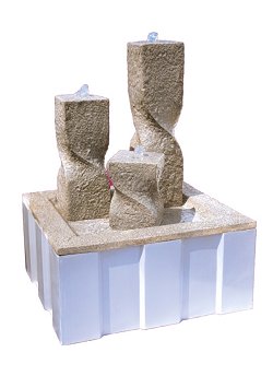 Water Features - 4 Sided Gyral Pillar Set