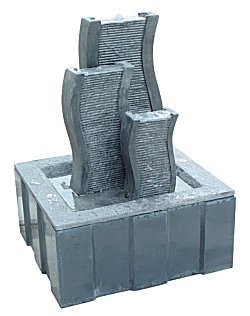 Water Features - Wave Pillars Set