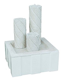 Water Features - Spiral Pillars Set