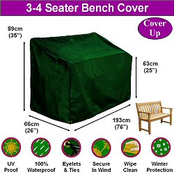 Bosmere Garden Furniture Cover Up Range - Bench Cover Ups