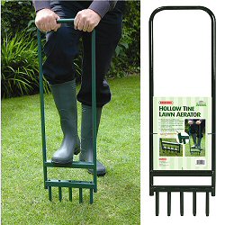 Bosmere Lawn Care Range - Hollow Tine Lawn Aerator