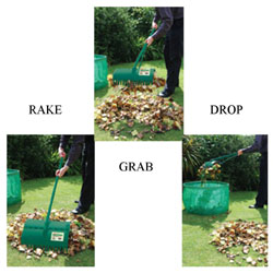 Bosmere Lawn Care Range - Leaf Rake and Grab