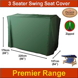 Bosmere Garden Furniture Covers Premier Range - Premier 3 Seater Swing Seat Cover