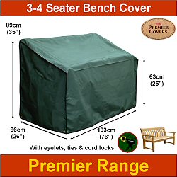 Bosmere Garden Furniture Covers Premier Range - Premier Bench Seat Covers