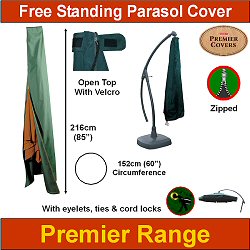 Bosmere Garden Furniture Covers Premier Range - Premier Free Standing Parasol Cover