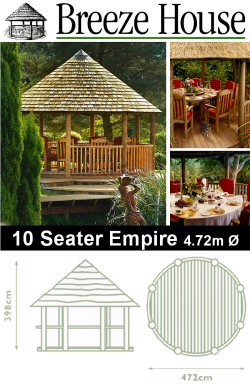 Breeze House - 10 Seater Empire 4.72m Diameter
