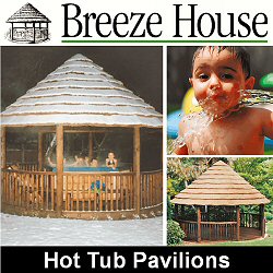 Breeze House - Hot Tub Pavilions