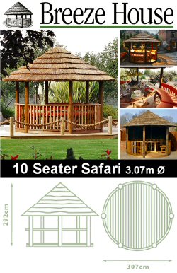 Breeze House - 10 Seater Safari 3.07m Diameter