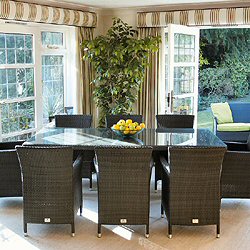 Bridgman Four Seasons Anthracite - Eden Dining Suite