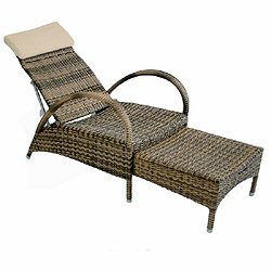 Bridgman Four Seasons Earl Grey - Sheraton Adjustable Relaxer with head rest