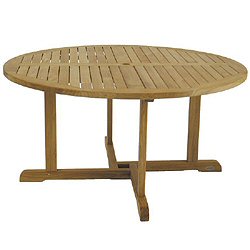 Bridgman Teak - 150cm Tecknique Round Table . Seats up to 8 people