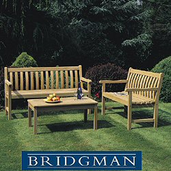 Bridgman Iroko Furniture Sets - Saxon Bench Suite