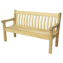 Bridgman Iroko - Tudor Shaped Benches