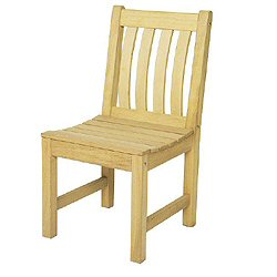 Bridgman Iroko - Tudor Shaped Dining Chair