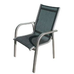 Bridgman Sieger Aluminium - Montesa Stacking Armchair