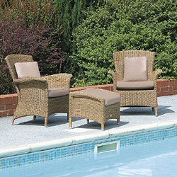Bridgman Four Seasons Pulut - Victoria 2 Seater Armchair Set
