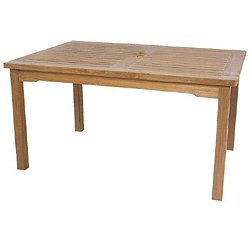 Bridgman Teak - Tecknique Tables . Seat up to 8 people