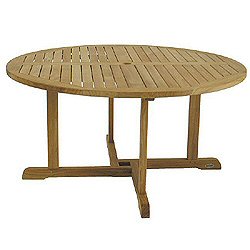Bridgman Teak - 150cm Tecknique Round Table . Seats up to 8 people