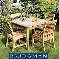 Bridgman Teak Furniture Sets - Tecknique 4 Seater Dining Suite