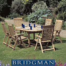Bridgman Teak Furniture Sets - Club 6 Seater Dining Set