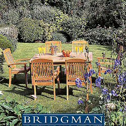 Bridgman Teak Furniture Sets - Tecknique 6 Seater 150cm Rectangular Dining Stackable Armchair Set