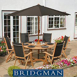 Bridgman Teak Furniture Sets - Tecknique 6 Seater Dining Suite
