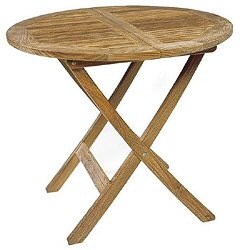 Bridgman Club - 80cm Round Folding Table