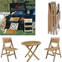 Bridgman Teak Furniture Sets - Club 4 Seater Dining Suite