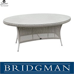 Bridgman Four Seasons Soft White - Sussex 180cm Oval Table