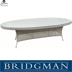 Bridgman Four Seasons Soft White - Sussex 270cmOval Table