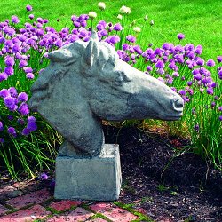 Stone Hands and Heads - Equine Bust
