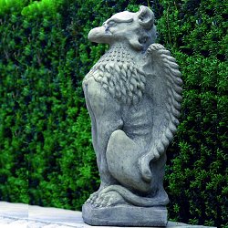 Mythical Statues - Upright Griffin