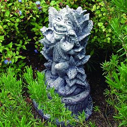Mythical Statues - Woodland Plinth