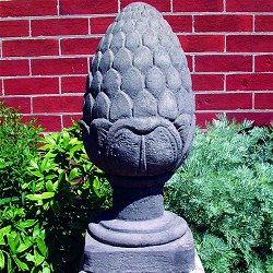 Finials and Saddlestones - Large Fir Cone