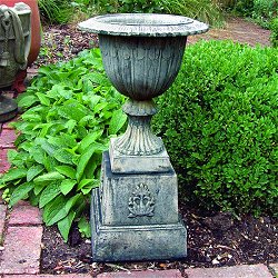 Stone Plinths - Vienna Vase 30 On Vienna Plinth 3