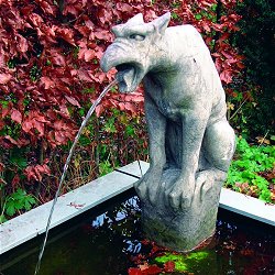 Fountains and Water Features - Medieval Gargoyle Fountain