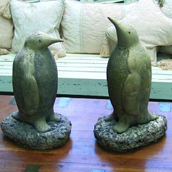 Animal Sculptures - Pair of Penguins