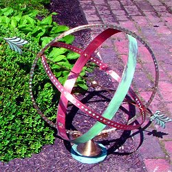 Sundials - Aged Copper Armillary