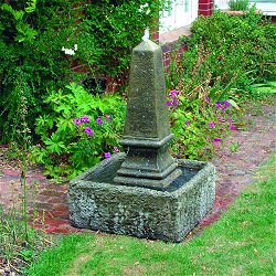 Fountains and Water Features - Obelisk Fountain