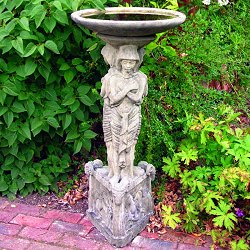 Fountains and Water Features - Egyptian Birdbath