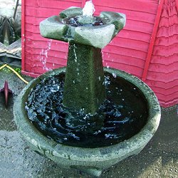 Fountains and Water Features - Simple Fountain In Grand Medieval Reservoir